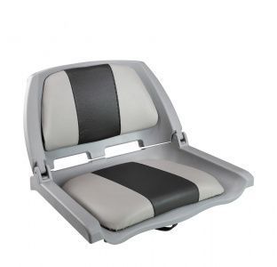 Кресло складное мягкое TRAVELER серо - черный