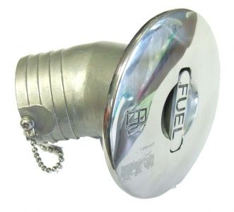 Горловина заливная угловая Fuel 38мм, сталь