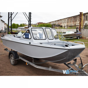 Алюминиевый катер Неман 500 DC Pro