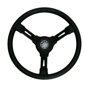 Рулевое колесо RIVIERA черный обод и спицы д. 350 мм