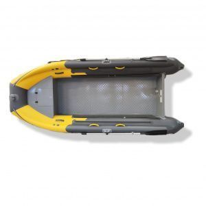 Лодка надувная РИБ Торнадо 430S с интегрированным фальшбортом