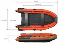 Лодка надувная Reef Skat Тритон 370 NDF