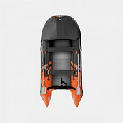 Лодка надувная Gladiator Active C 420 AL оранжево/темносерый