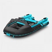 Лодка надувная Gladiator E 380 X PRO черно/бирюзовый