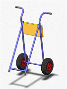 Тележка для ПЛМ складная "Компакт Плюс" 