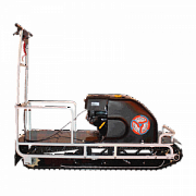 Мотобуксировщик Ураган Волк (длина 1705 мм) 15 л/с, склизы