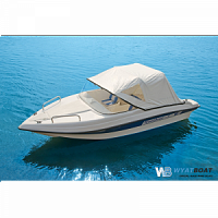 Стеклопластиковый катер с рундуками Wyatboat - 3