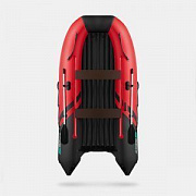 Лодка надувная Gladiator E 380 S красно/черный