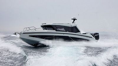 Алюминиевая лодка Victory A8 Cabin