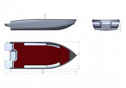 Алюминиевая лодка Xstream 400