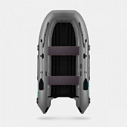 Лодка надувная Gladiator E 380 S темно/серый