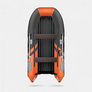 Лодка надувная Gladiator E 330 S оранжево/темносерый