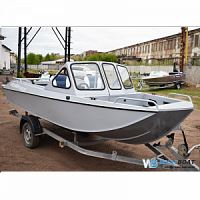 Алюминиевый катер Неман 500 DC Pro