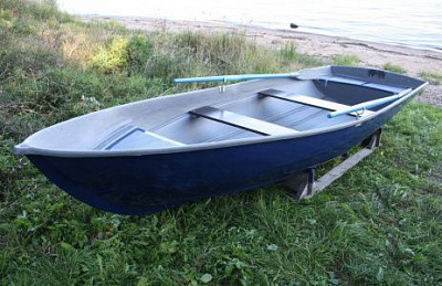 Лодка пластиковая Мираж 450 (Зеленец) 