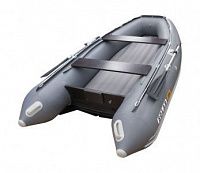 Лодка надувная Solar Максима 350 К серый