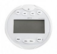 Аудиосистема ACV, белый, USB/SD/FM/AM/4*40 Вт