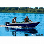 Стеклопластиковая лодка Пингвин (тримаран)