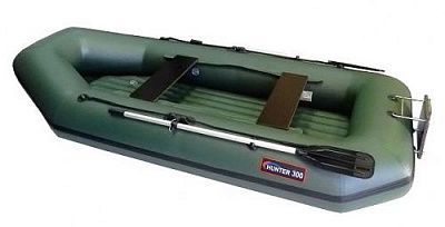 Лодка надувная Хантер 300 ТН (зеленый)