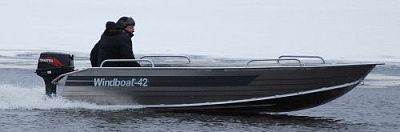 Аллюминиевая лодка Windboat 42M