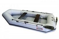 Лодка надувная Хантер 280 ТН (серый)