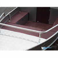 Алюминиевая лодка Wyatboat - 390 М с консолями
