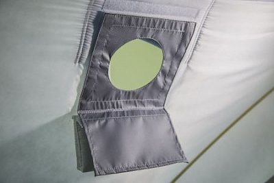 Вкладка для окон под трубу 100 мм огнестойкая