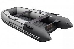 Лодка надувная Таймень RX - 3700 НДНД светло-серый/черный